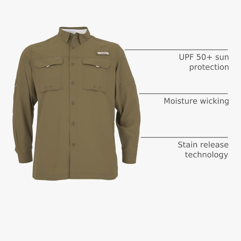 Habit Outdoor Men’s long sleeve shirt - Picture 11 of 11